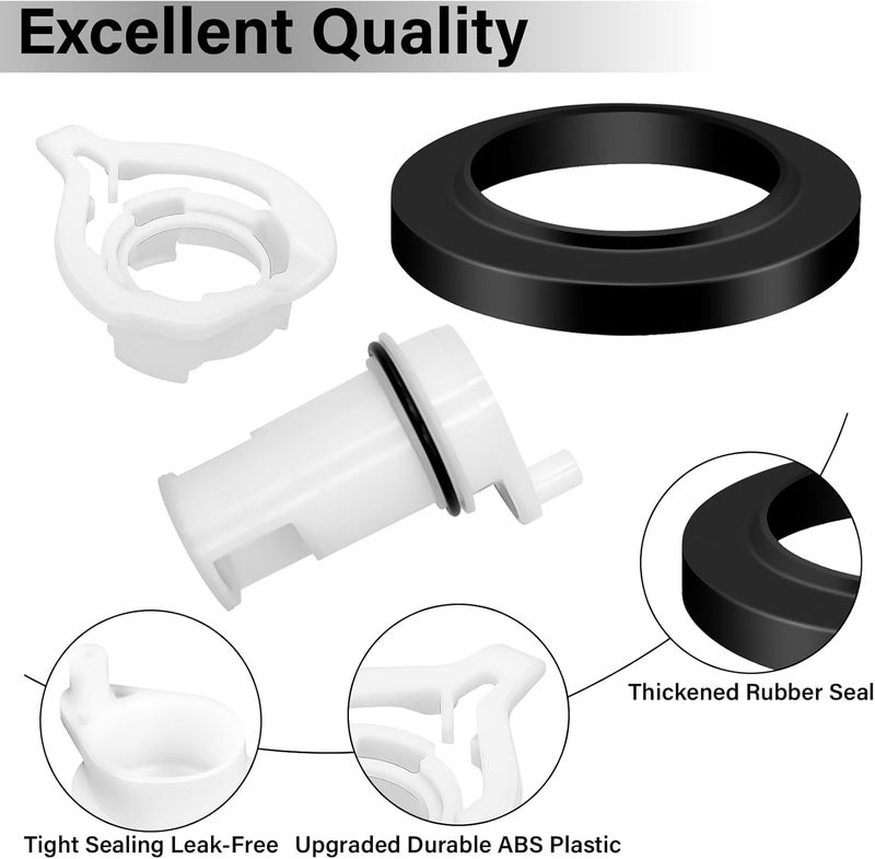 NIULPFZTK 42049 New Upgraded Water Valve Style II Kit for Thetford Aqua Magic Style II Toilets with Closet Flange Seal - Image 3